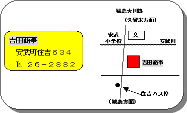吉田商事地図