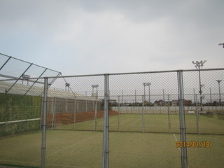 三潴農村運動広場テニスコート（南側）
