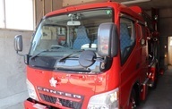 三菱 消防ポンプ自動車の外観写真