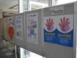 ポスター展示のようす