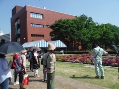 石橋文化センター園内見学