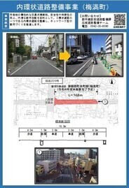 内環状道路整備事業（梅満町）の説明画像
