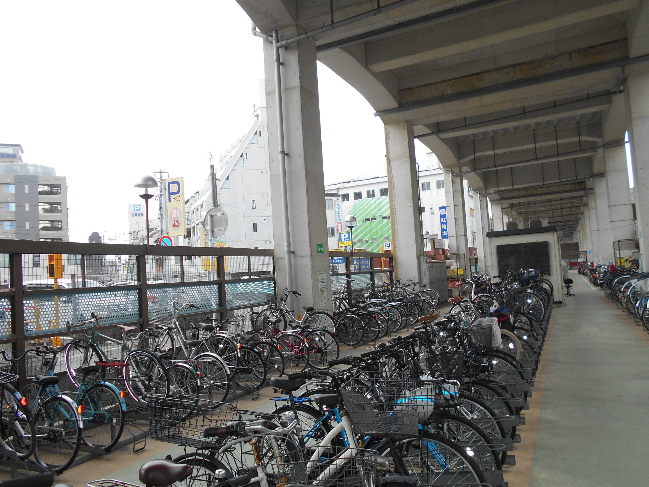 久留米市営jr久留米駅 西口自転車駐車場 福岡県久留米市