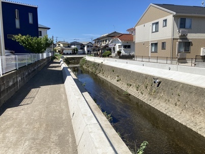 野添川整備完了