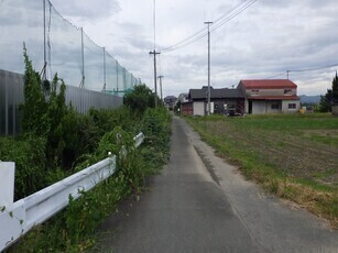 施工予定箇所（犬塚地区）の写真