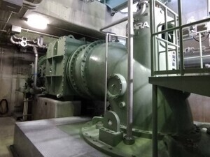 施工完了 篠山排水ポンプ場