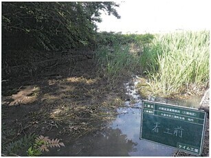 浚渫前（三潴地区水路）の写真