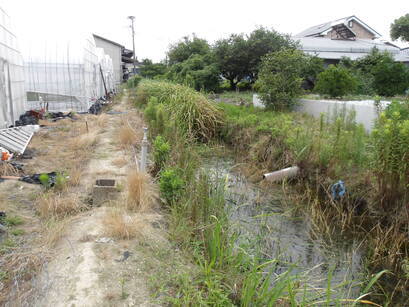 西村中地区整備前の写真
