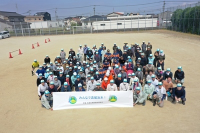 三潴の開会式