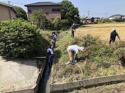 浚渫作業状況