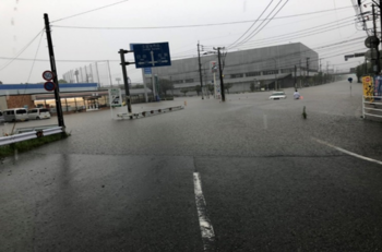 令和元年７月大雨　筒川流域の被害状況の画像