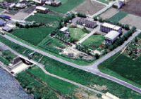 太郎原取水場の空撮画像