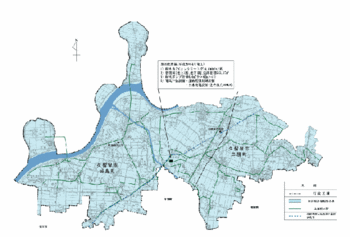 給水区域の図