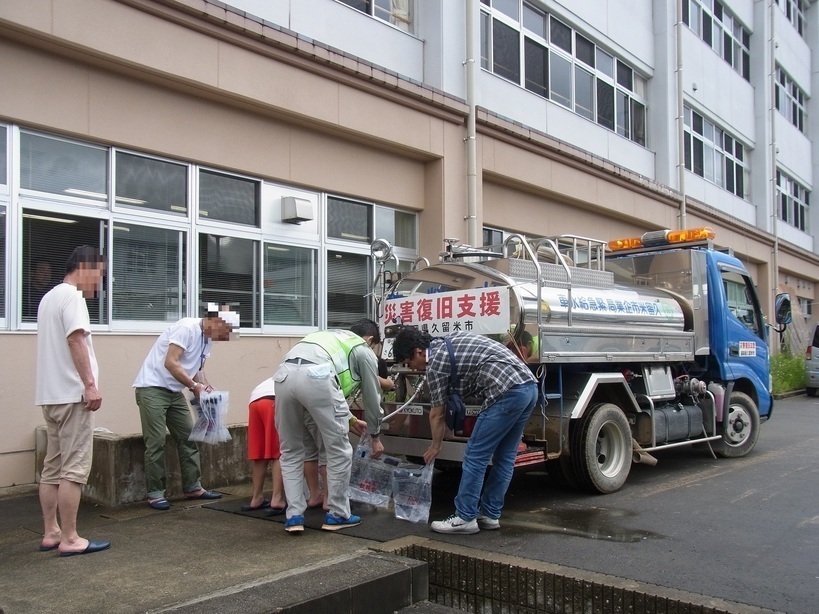 平成29年度九州北部豪雨時の画像です