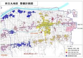 田主丸整備計画図