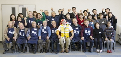 男の介護教室の参加者