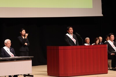 原口新五市長があいさつ