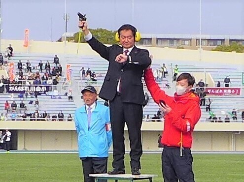 スターターの原口市長