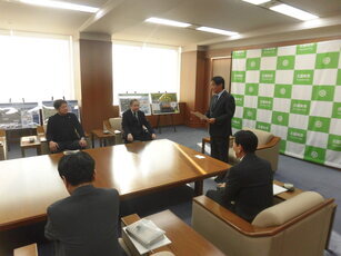 市長から寄附に対するお礼