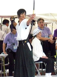 競技風景_男子選手