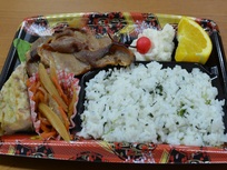 「華麗に一発決めまショウ！が焼き弁当」の写真