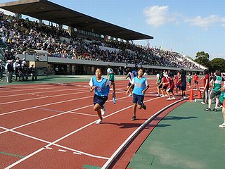 年齢別リレー　西国分