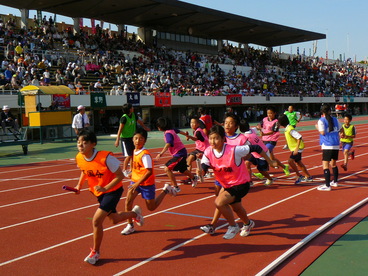 第40回久留米オリンピックリレー風景