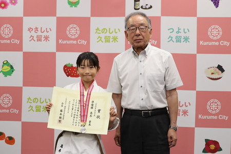 髙木選手と橋本副市長
