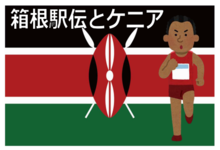 ケニア国旗のイラスト画像