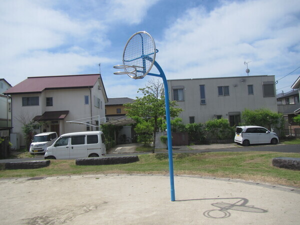 岸本公園のバスケットゴール