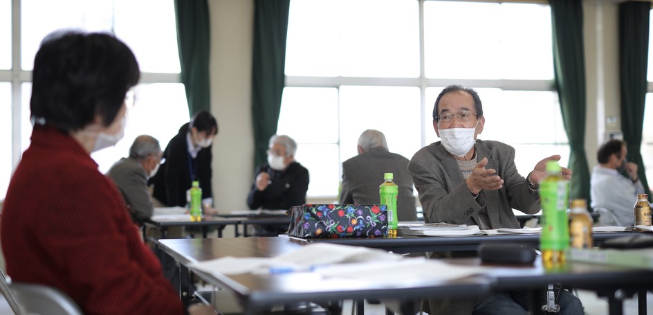 会議での馬場会長