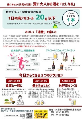 適量飲酒に関する資料