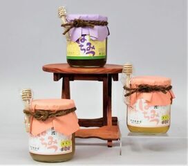 国産蜂蜜3本セットの写真