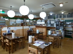 讃岐うどんいしいの内観写真