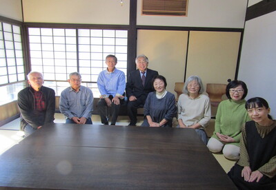 青木繁旧居保存会のみなさん