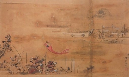 筑後川合戦の絵図