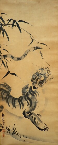 野口友眞　虎図