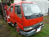 三菱「消防ポンプ車」の写真