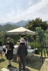 萩原オリーブハーブつくり体験写真