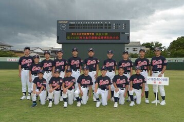 筑後川旗少年野球大会に郡山のチームを招待