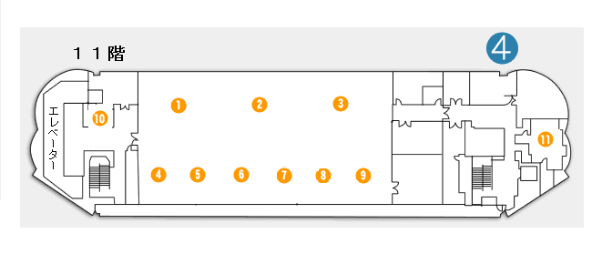 本庁舎11階
