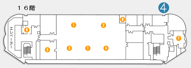本庁舎16階