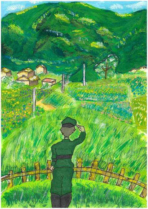 こどもたちによる平和なまち絵画コンテスト2024平和首長会議入選作品