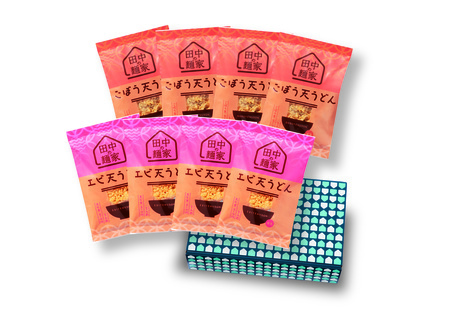 商品画像（ごぼう天・エビ天 うどんセット）