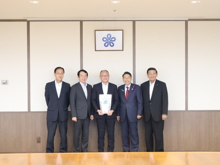 2025年10月17日KAICO知事表敬写真