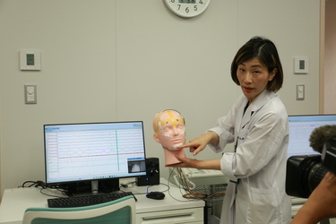 スリープラボの説明の様子