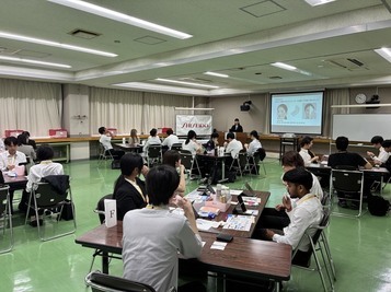 資生堂ジャパン株式会社の講義（入社１年目社員向け）全体の様子