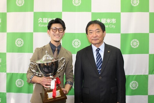 表敬訪問の様子