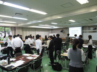 令和7年度1年目研修ワークの様子