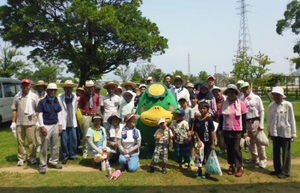 久留米市 津福公園ヒガンバナ植え込みイベントを開催しました